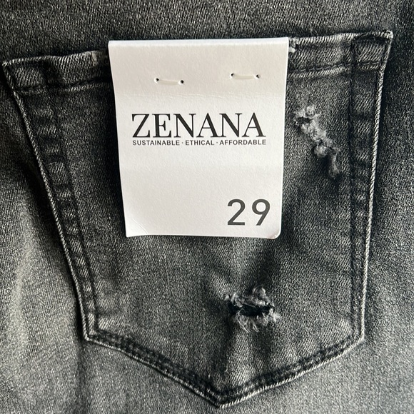 Zenana black jeans new with tags boot cut 29 - Picture 5 of 10